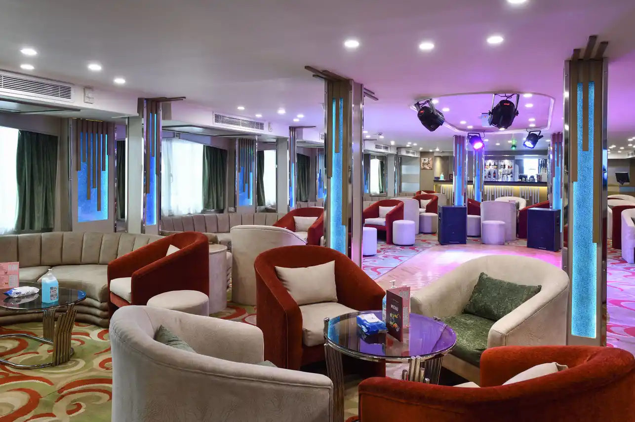 Lounge aboard the Nile Treasure Nile Cruise Nile cruise